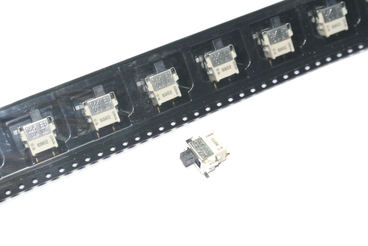 SMD Switch Slide OFF None ON SPST C&K ES02MSABE ROHS … [ 1 pcs ]