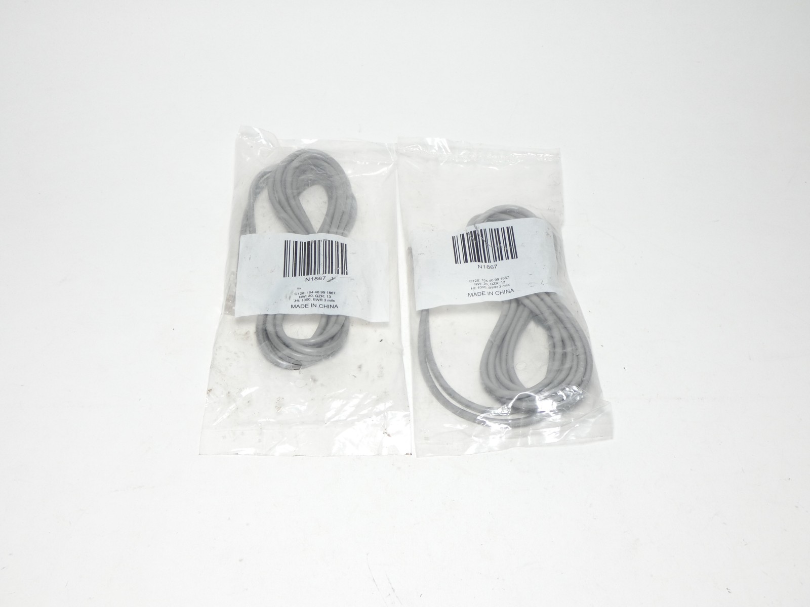*Lot of 2* Honeywell N1867 Alarm Patch Cord Phone Cable – NEW Surplus!