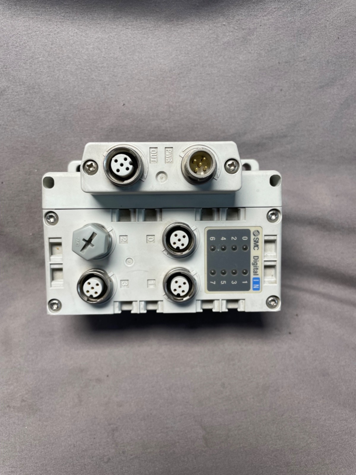 Preowned SMC EX600-ED2 & EX600-DXPB Fieldbus System & Digital Input Unit 8 PNP