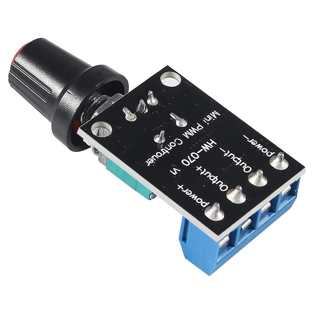 5PCS Voltage Regulator PWM DC Motor Speed Controller 5V 12V 10A LED Dimmer