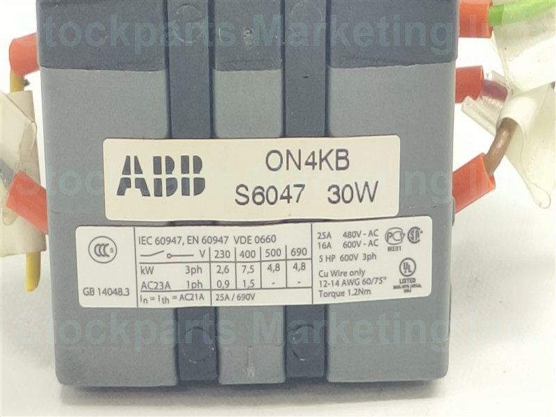 ABB IEC 60947-2 IEC60972 30 Days Expedited Warranty Shipping