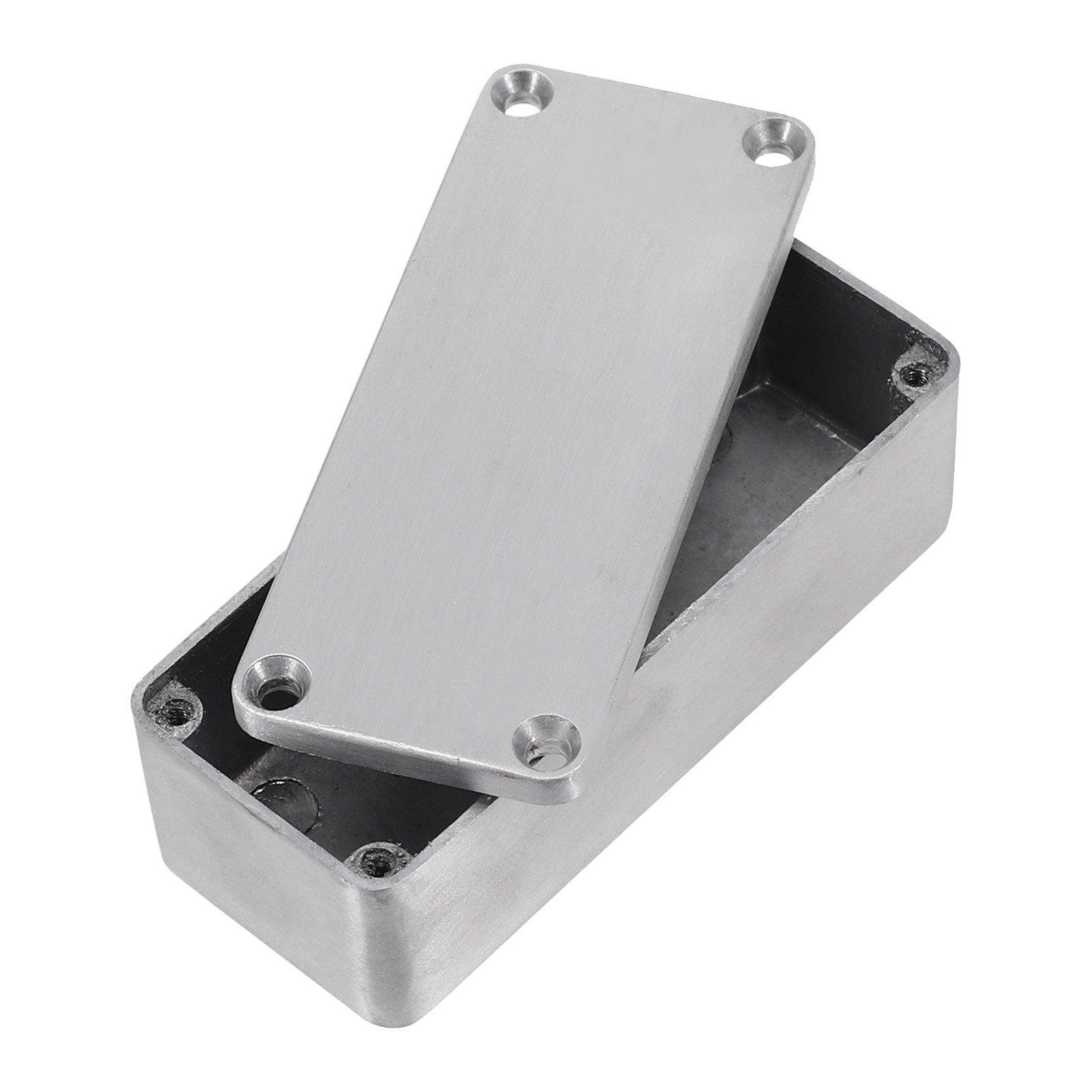 Silver Aluminum Box for Electric Instruments Industrial Metal Enclosure