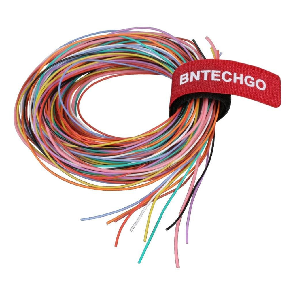 30 Gauge Silicone Wire Kit 10 Color Each 10 Ft Flexible 30 AWG Stranded Tinne…