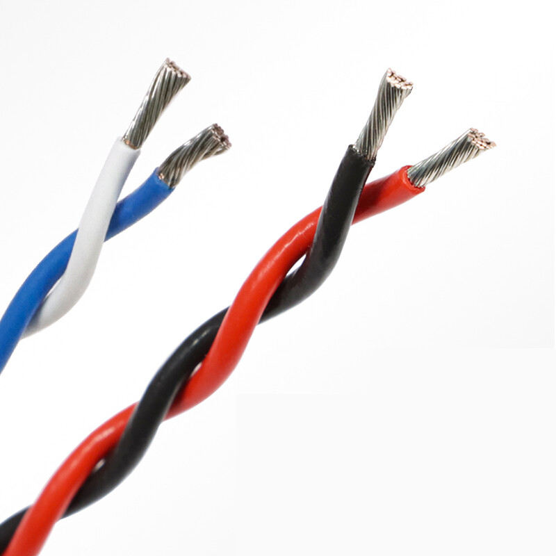 0.12mm²-2.5mm² Twisted Wire Cable Pure Copper Core Soft Wire Twisted 2 Core Wire