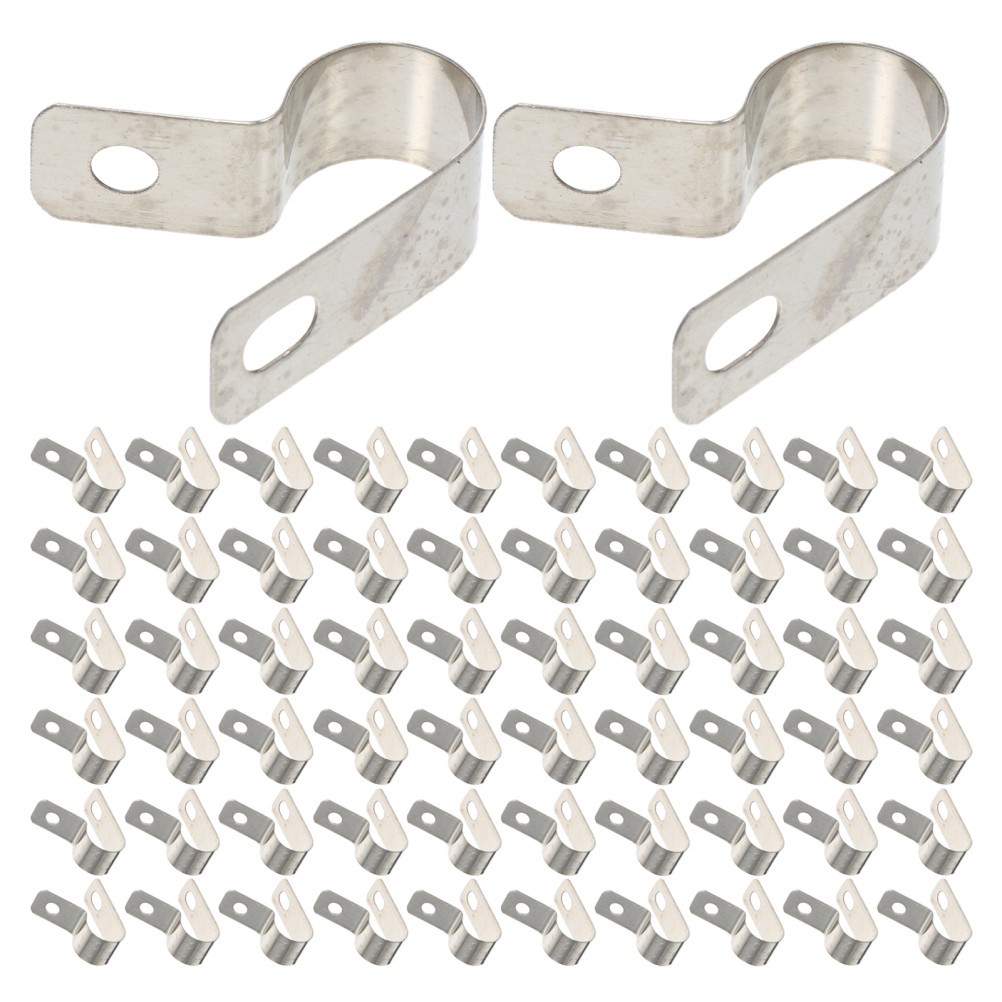 200 PCS R-type Cable Clips Clamp Kit Clamps for Electrical Wiring