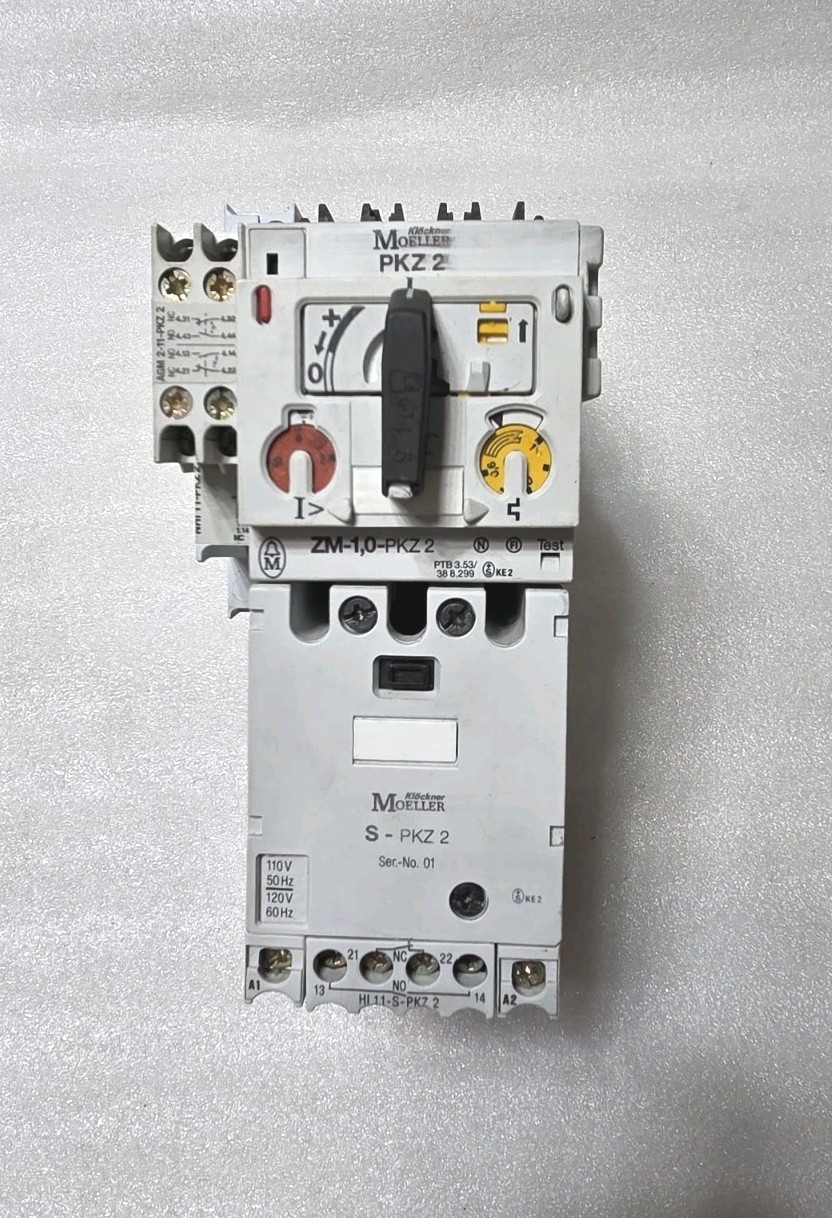 Klockner Moeller S-PKZ2,  ZM-1,0-PKZ2,PKZ2 Combination Starter Motor Protector