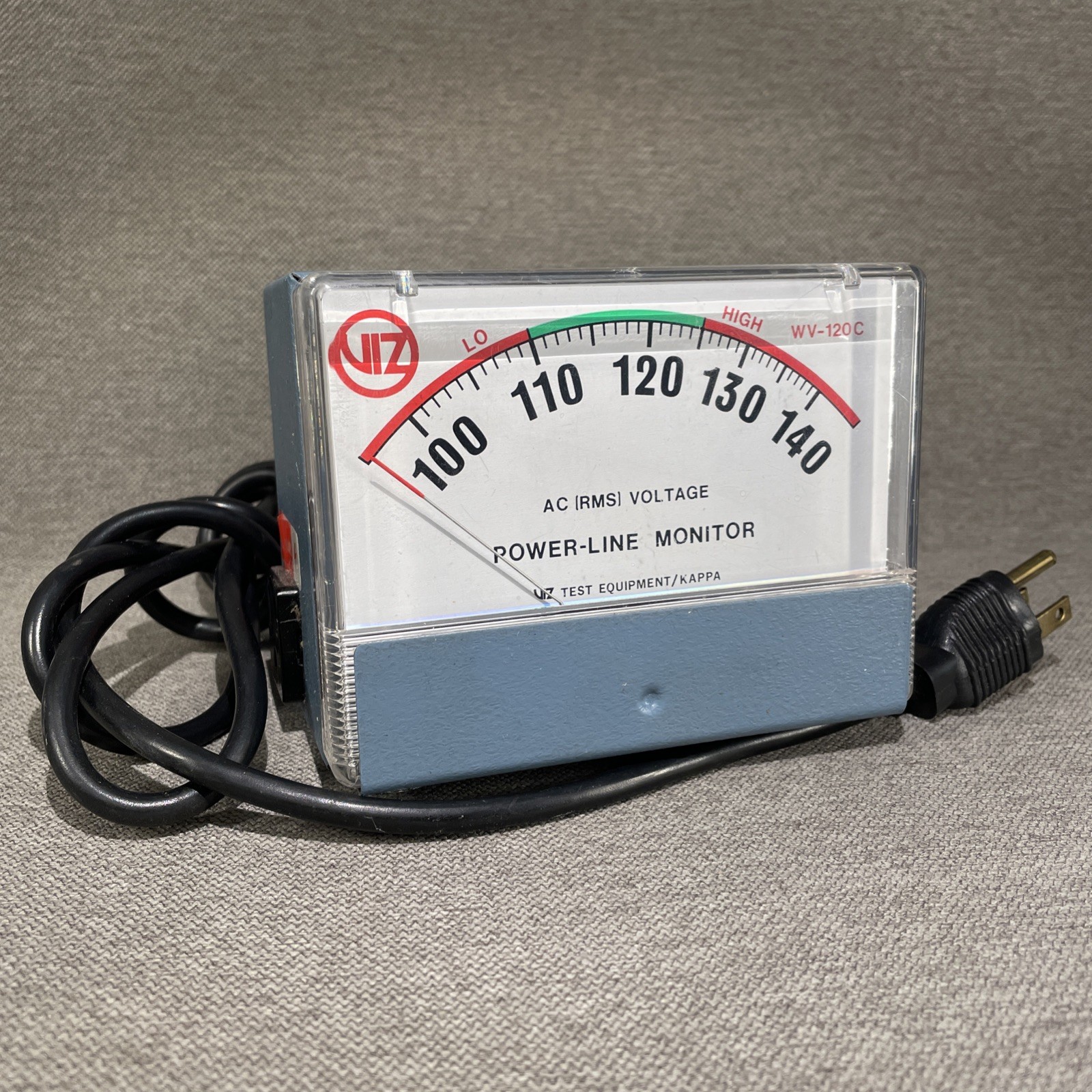 VIZ Test Equipment – VIZ AC RMS Voltage Power Line Monitor Meter VW-120C