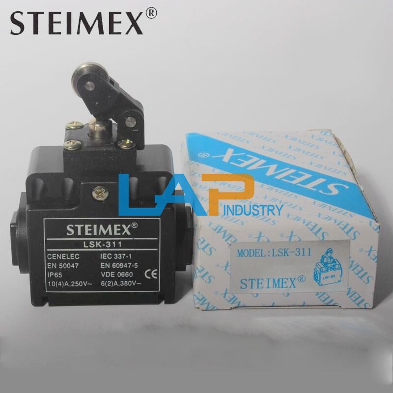 1PCS New For STEIMEX Limit Switch LSK-311 6（2）A 380V Limit Switch LSK311