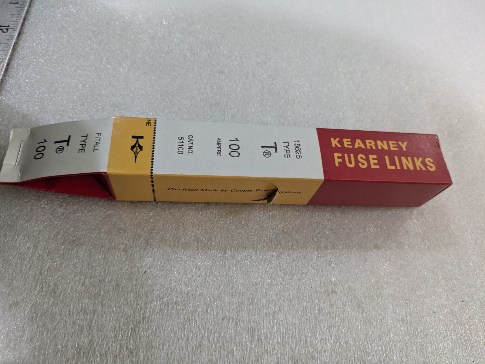 Kearney 51100 Fuse Link Type T 100 Amp Fitall Medium Voltage Eaton Cooper Power