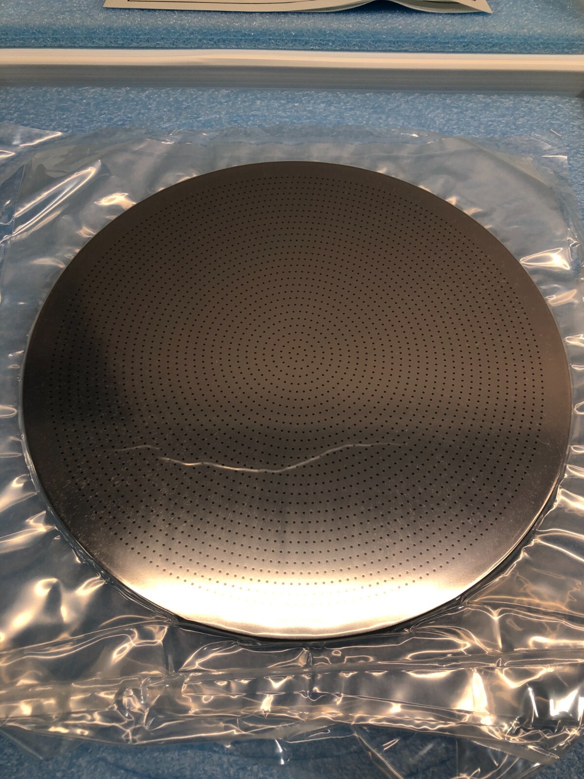 LAM 715-011909-501 PLATE, UPPER ELCTDRODE 8″ POLISHED CAPTIVE, 153040