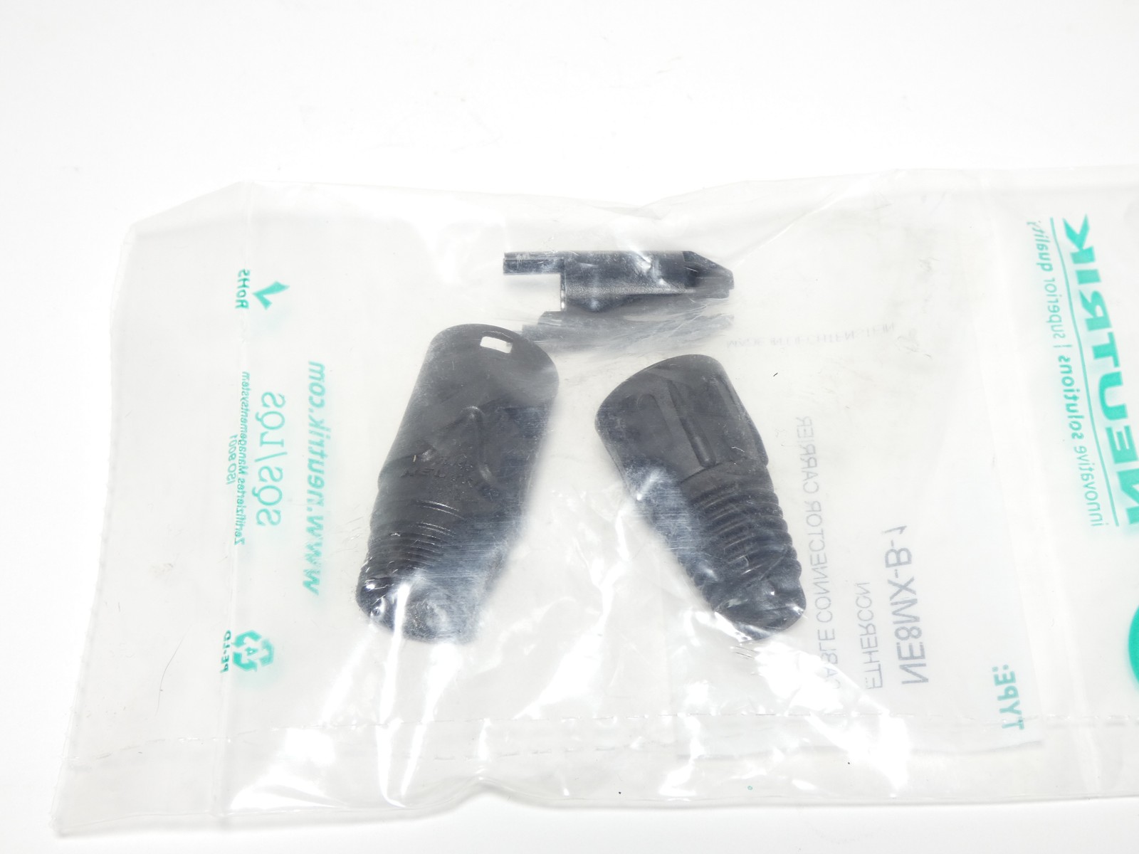 *Lot of 3* Neutrik NE8MX-B-1 Cable Connector Carrier EtherCon – NEW Surplus!