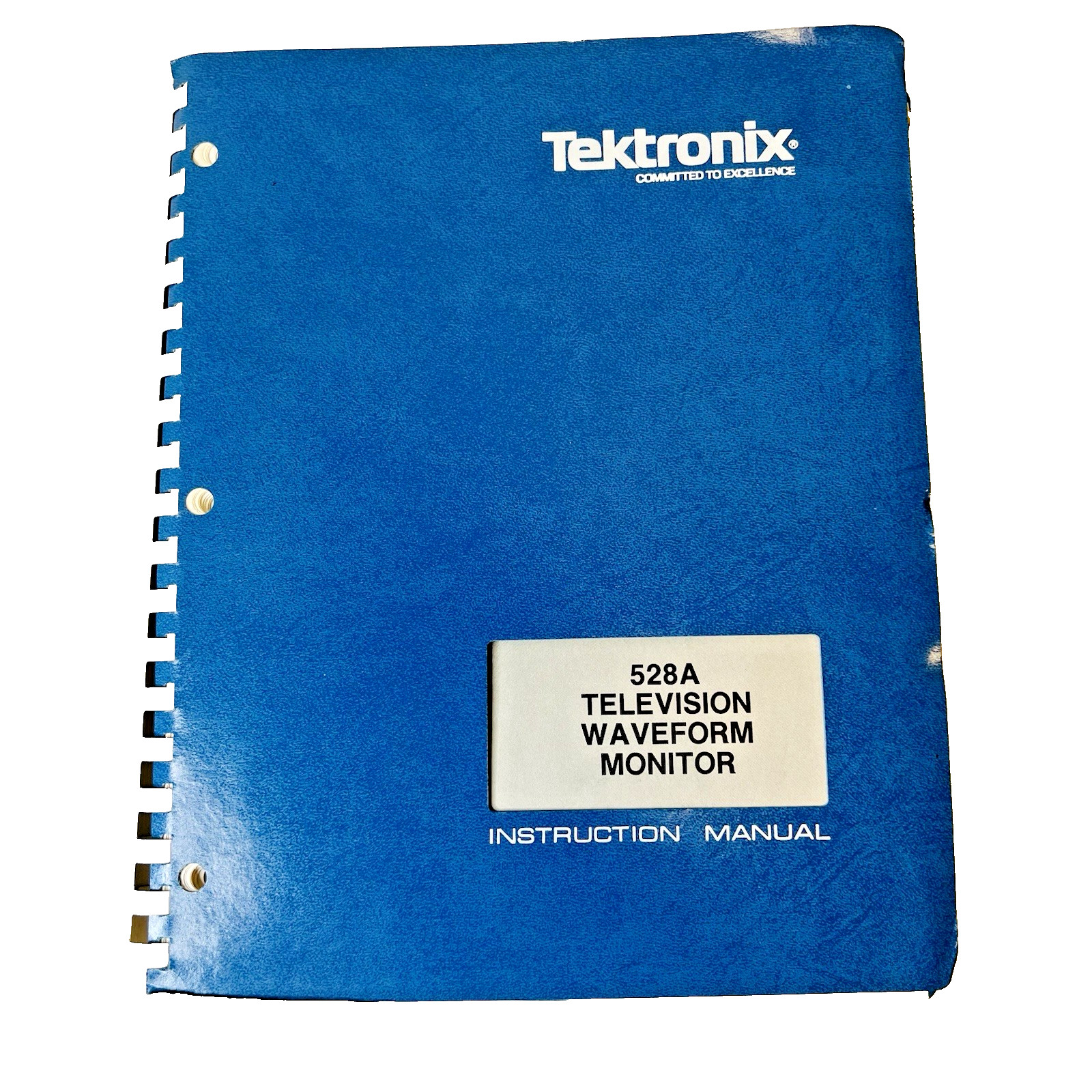 Original Tektronix 528A Instruction Manual