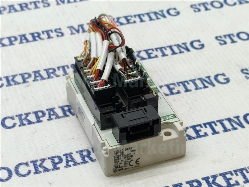Lot 2pcs SMC EX510-DXN2 (NPN) Sensor Input Block 24VDC 16/1A 30 Days Warranty