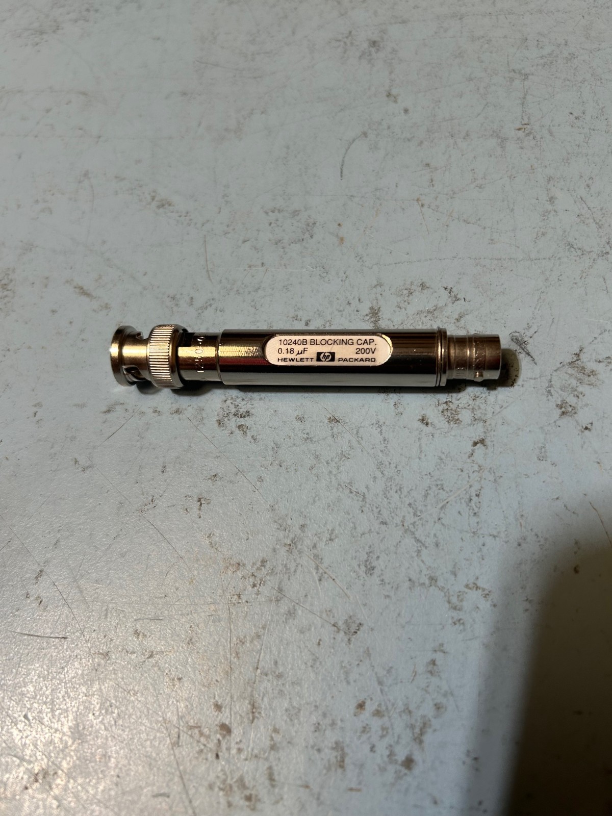 HP/Agilent 10240B Blocking Capacitor 0.18uf 200V