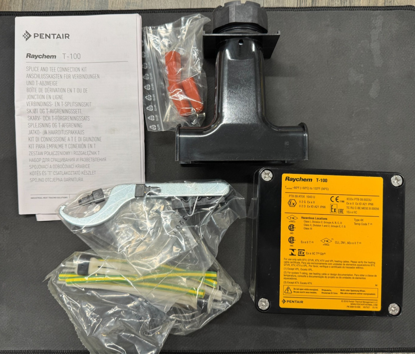 Pentair T-100 Splice and Tee Connection Kit