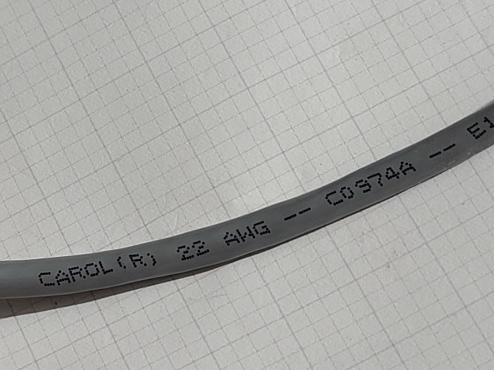 Carol C0974A 22/6C Multi Shielded Computer/Instrumentation Cable Gray /50ft