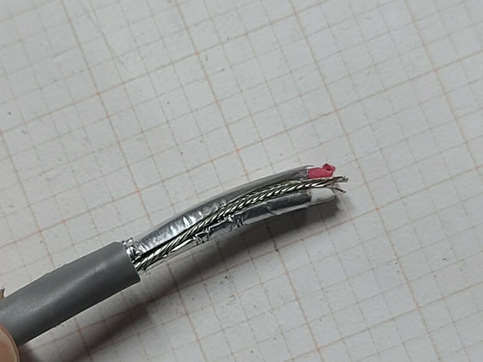 Alpha Wire 2423C 18/3C Alpha Essentials Shielded Control Cable CMG AWM Gray/10ft