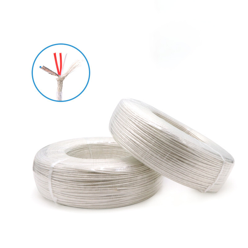 PTFE Cable Wire 2/3/4/6 Core High Temp Shielding Silver Plated Copper Wire Cable