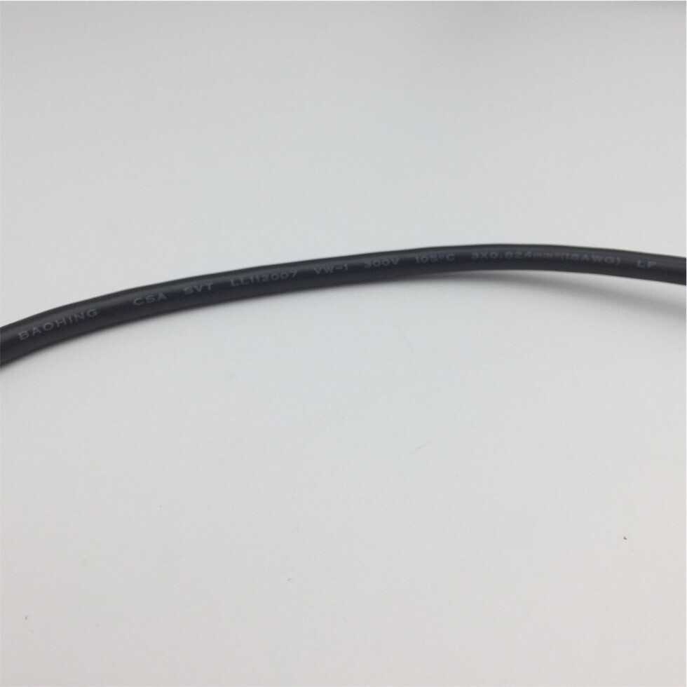 Iron Box V-Lock C14 to C13 Power Cord 10A 250V 18/3 SVT 2ft Lot of 5 IBX-3002-04