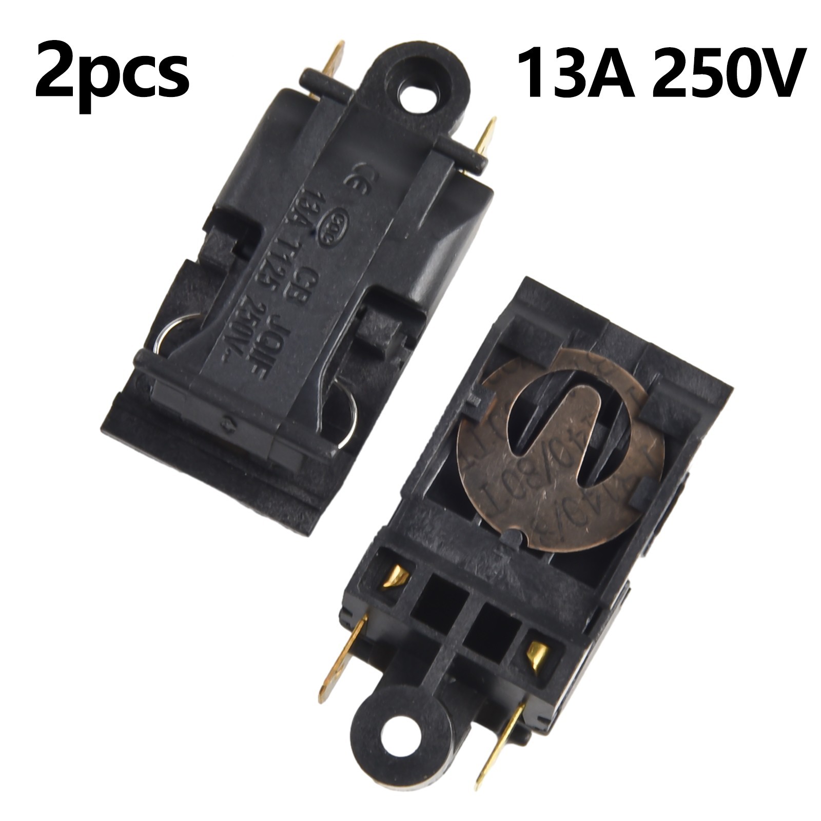 Quick Electric for kettle Power Switch 2PCS 13A/16A Steam Kitchen Accessory