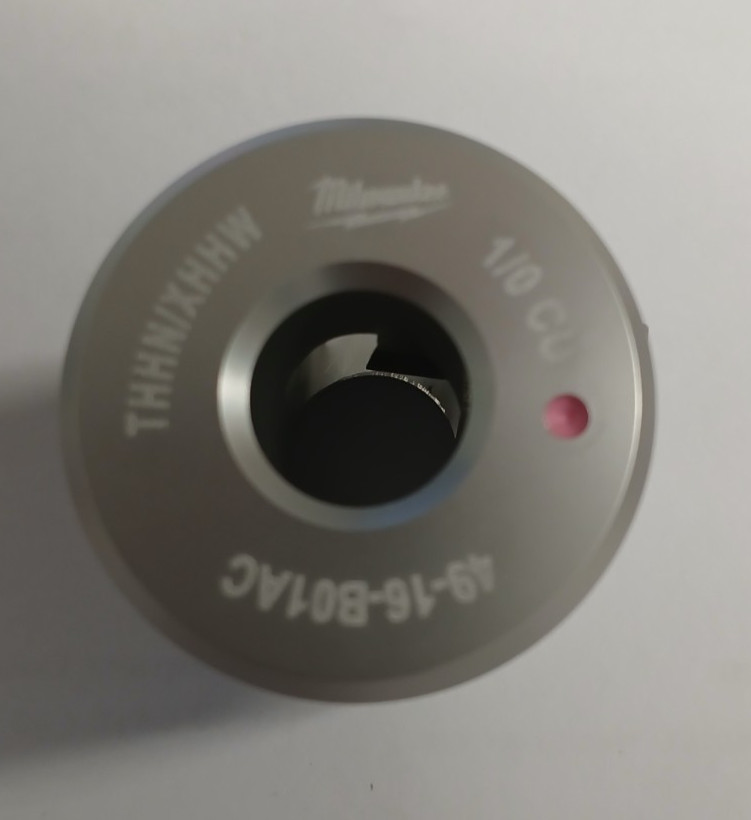 Milwaukee 49-16-B01AC 1/0 AWG Cu THHN/ XHHW Bushing