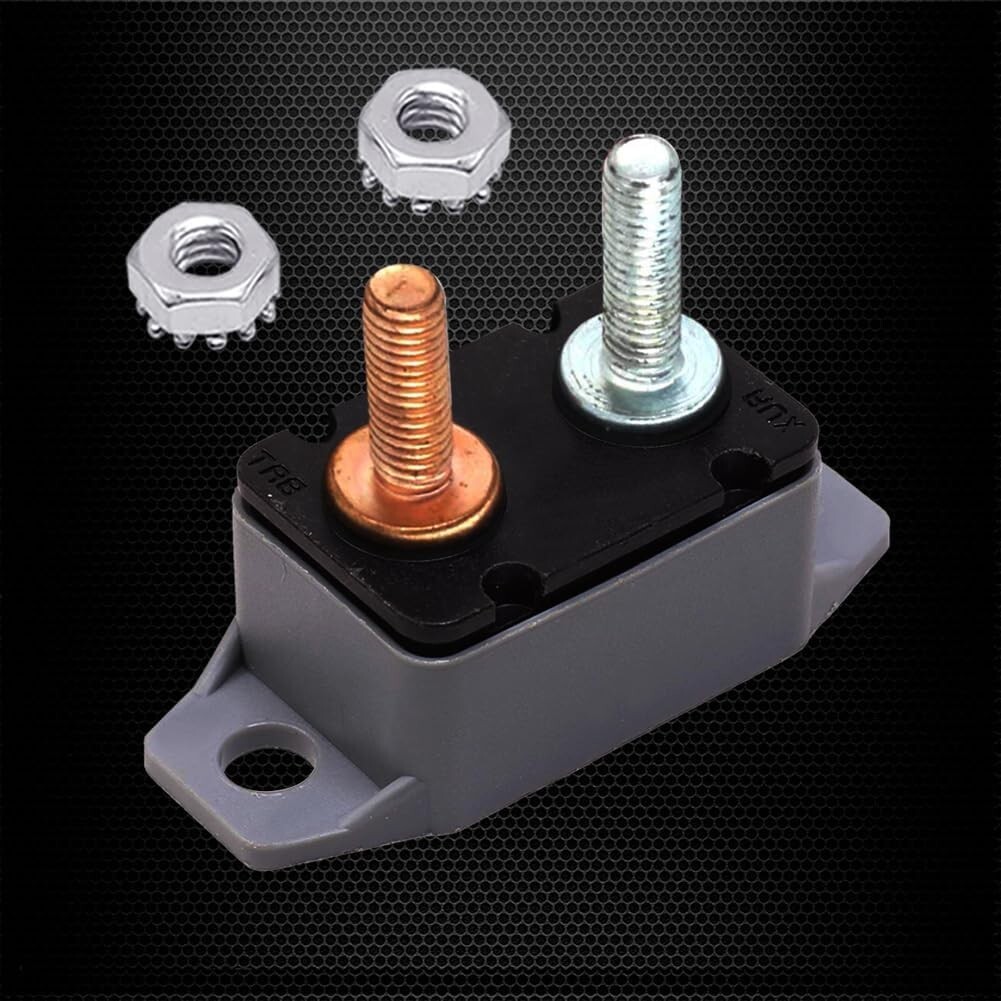 Disyuntor de reinicio automático de 12V CC a 24V con perno prisionero automoción