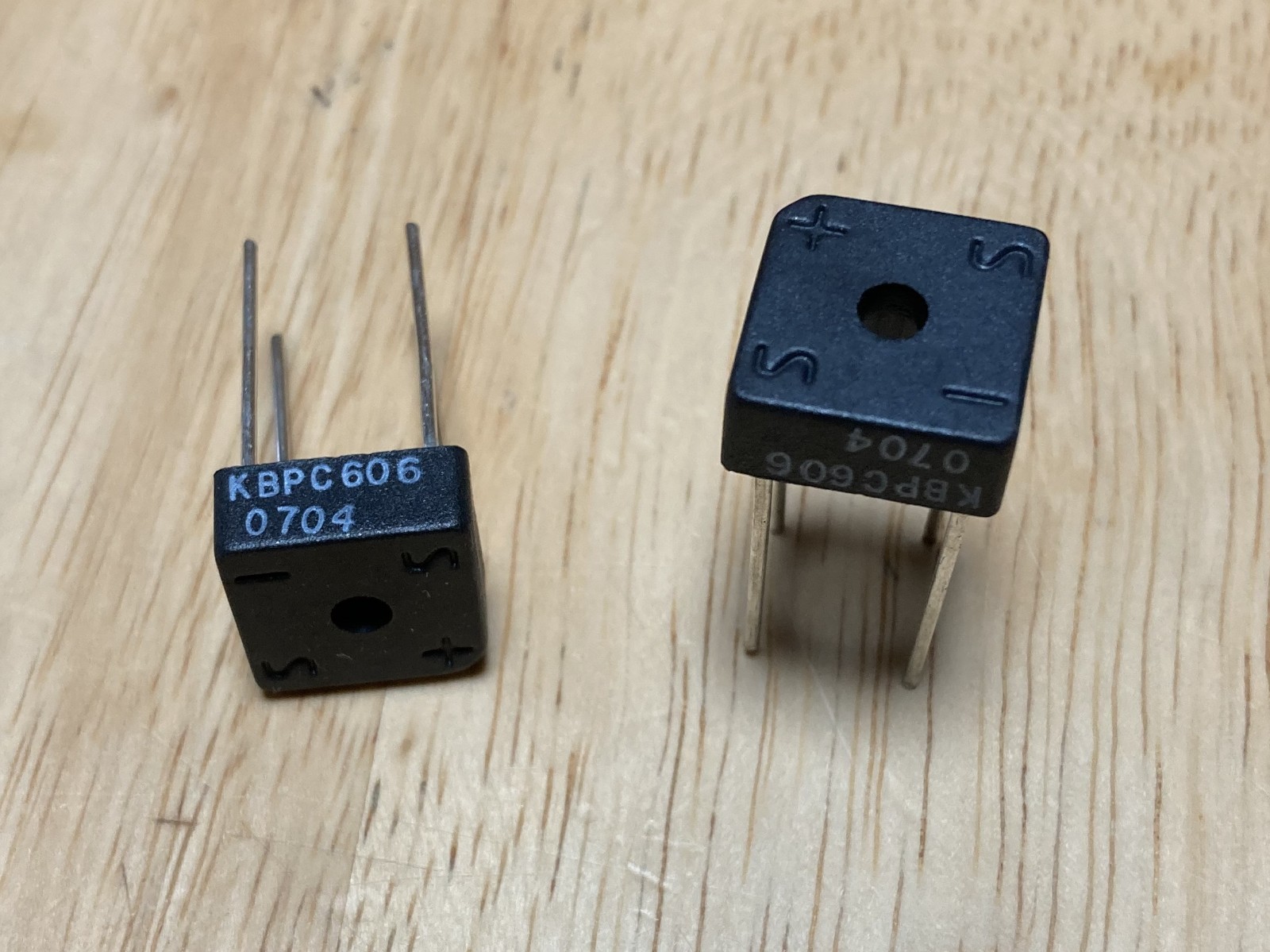 Elite Bridge Rectifier KBPC606 SINGLE PHASE, 6A, 600V (Lot of 2)