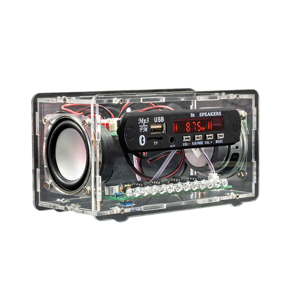 DIY Bluetooth Speaker Kit FM Radio Electronic Kit Soldering Practice Project US