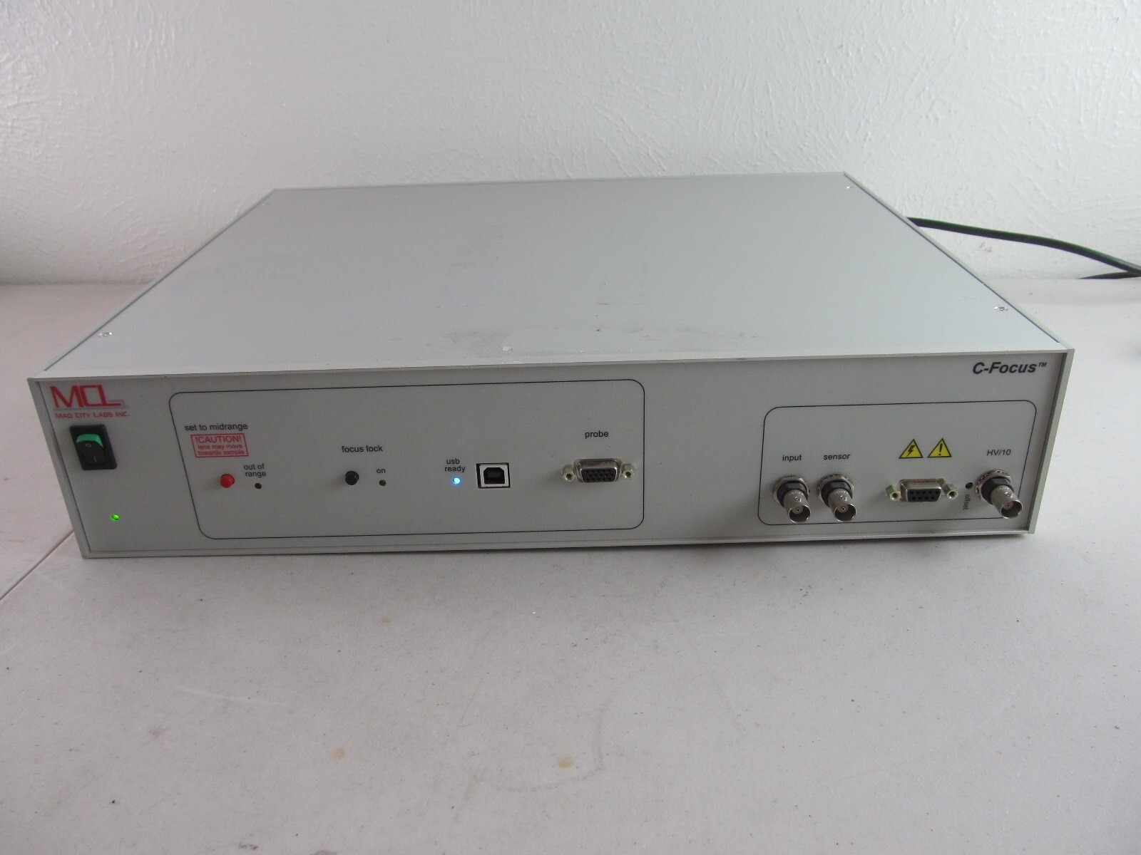 MCL Mad City Labs C-Focus Microscope Automatic Focus Drift Correction