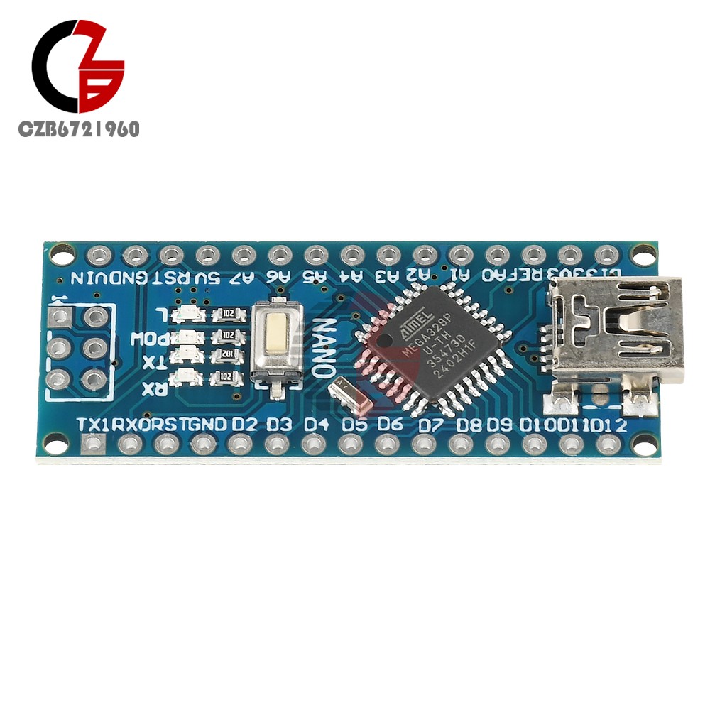 1-10pcs NANO V3.0 ATMEGA328P Micro-Controller MINI USB CH340C Board For Arduino