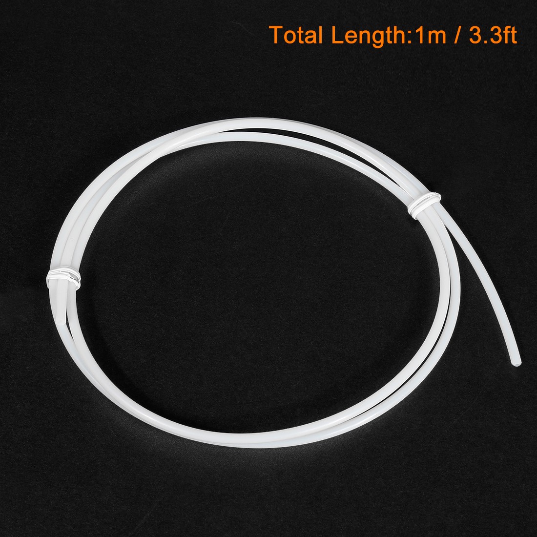 2mm ID 3mm OD PTFE Tubing Tube Pipe 1 Meter 3.3ft Lengh For 3D Printer RepRap