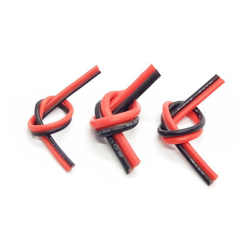 Flexible Soft Silicone Wire Cable 8/10/12/14/16/18/20/22AWG High Temp Resistance