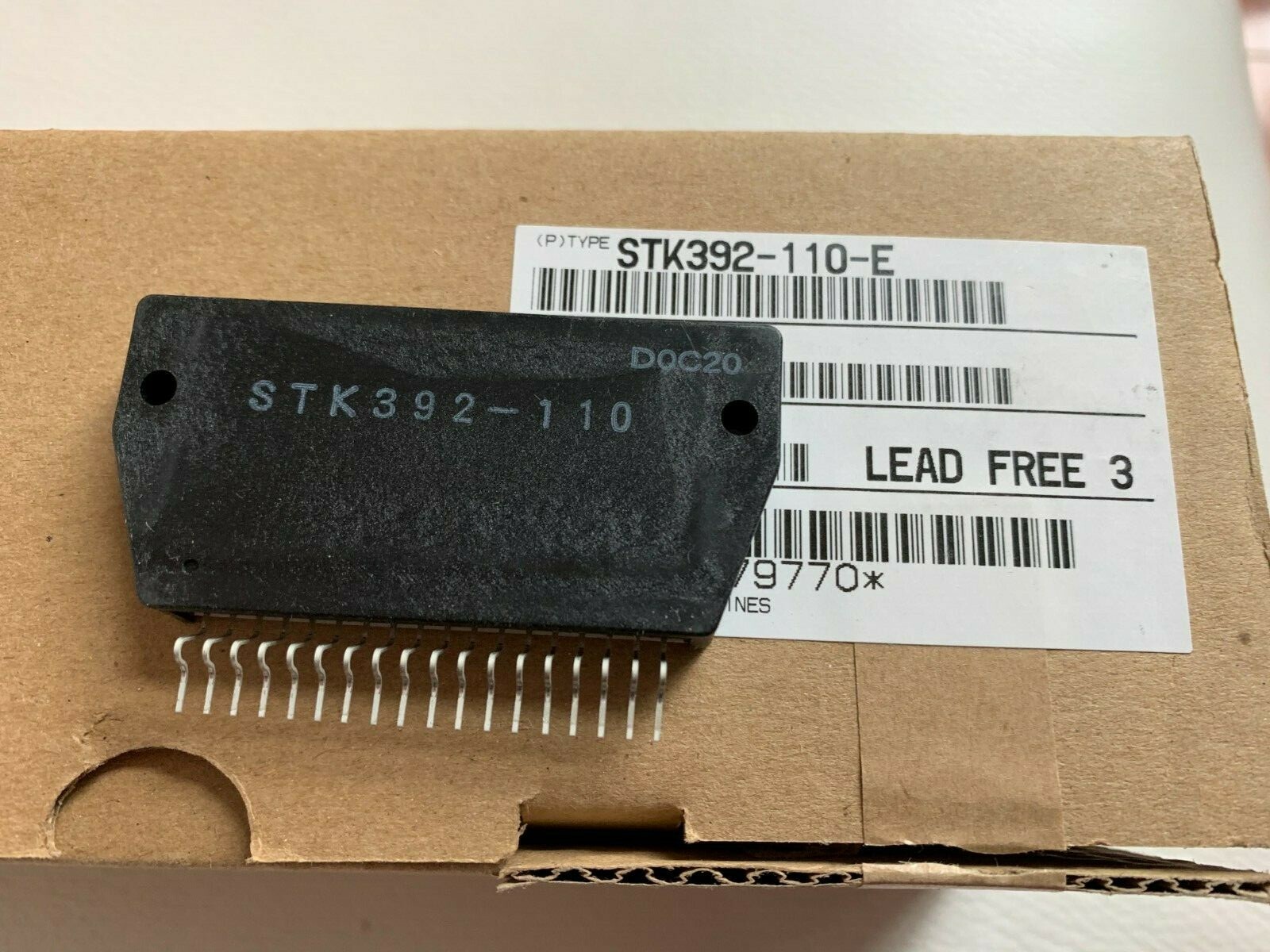 STK392-110 + HEAT SINK COMPOUND New Original SANYO LEAD FREE