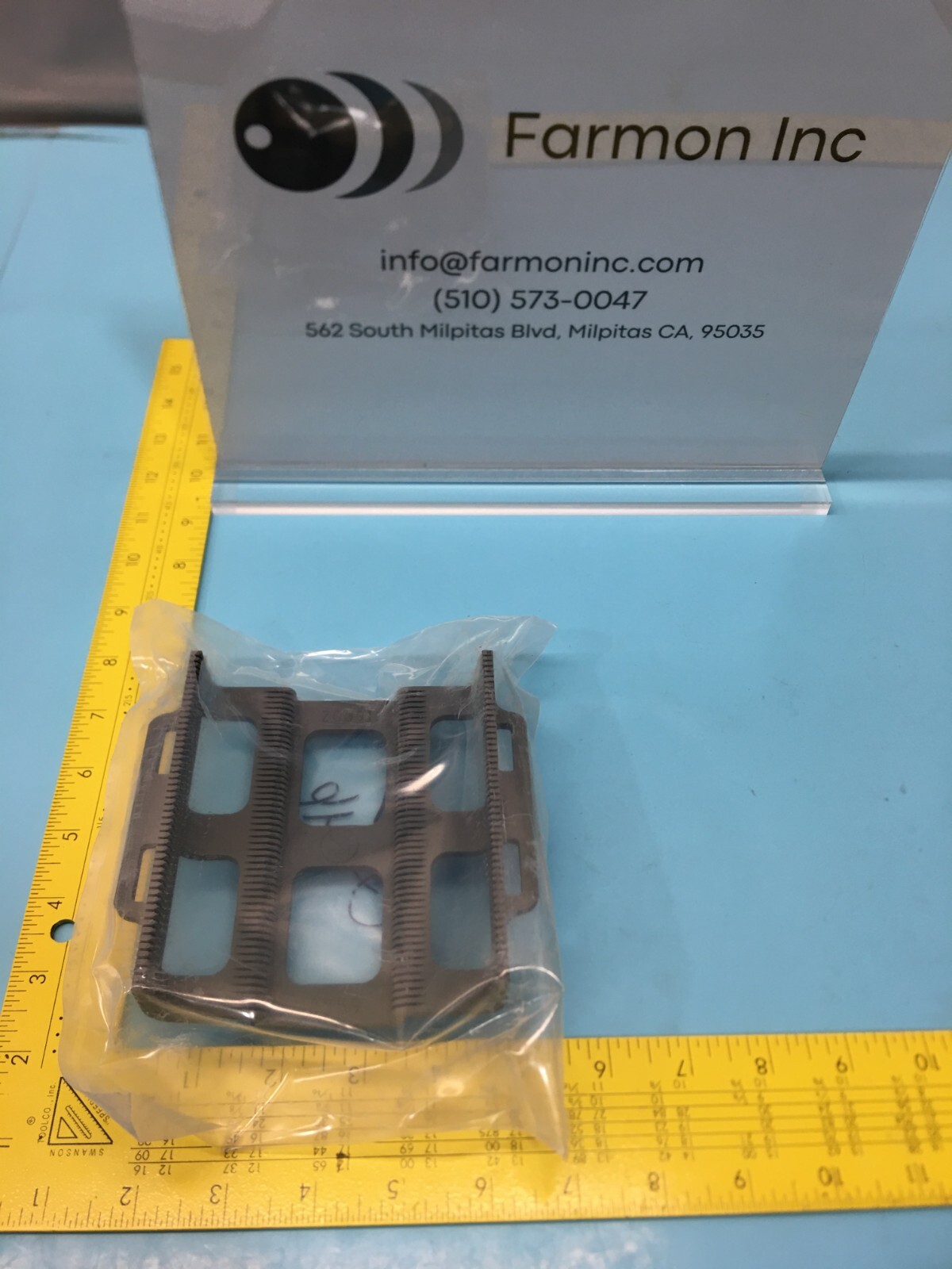 POCO 18359, Z0391 50 SLOT SILC SILICONE CARBIDE WAFER CASSETTE BOAT, 181326