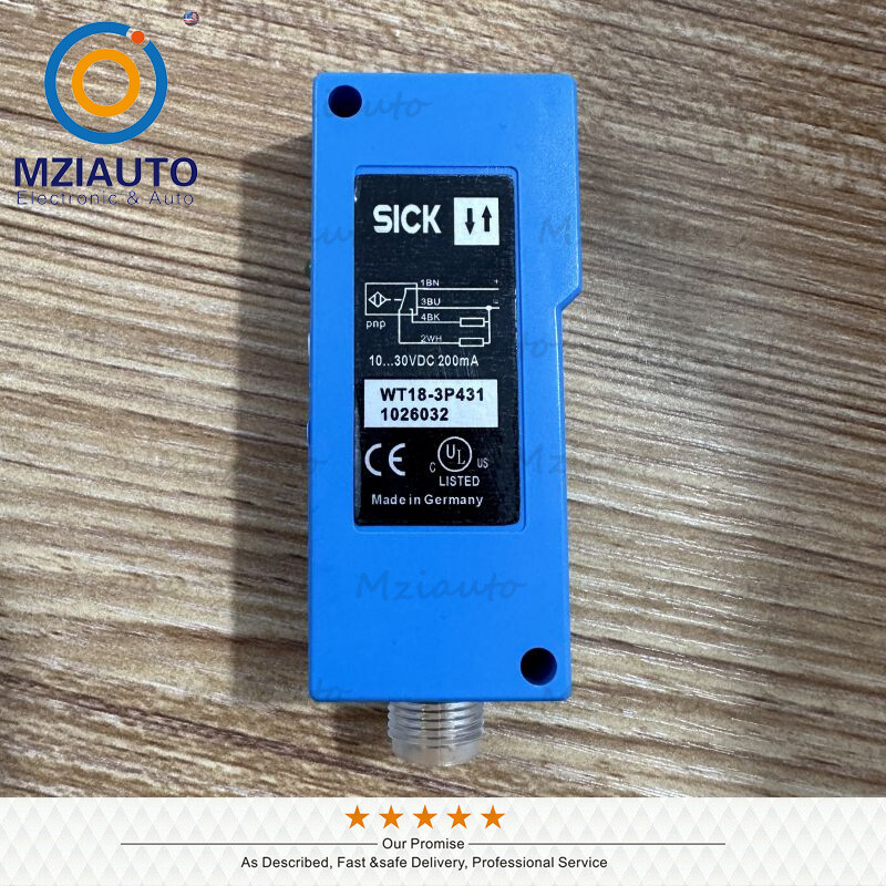 Optical Photoelectric Sensor WT183P431 For Sick WT18-3P431 1026032 10-30VDC PNP