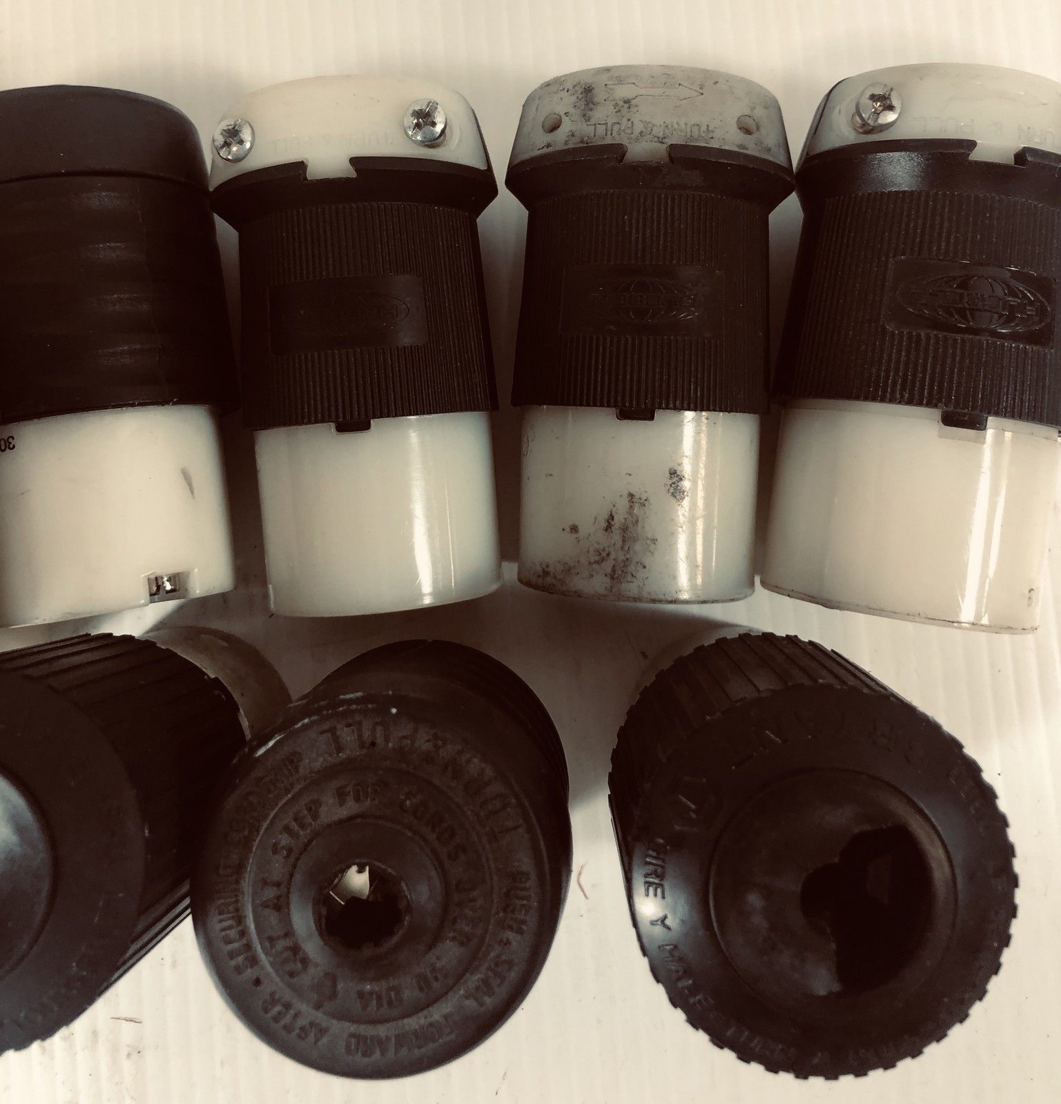 Locking Plugs Pass & Seymour Hubbell Bryant (Lot of 11)