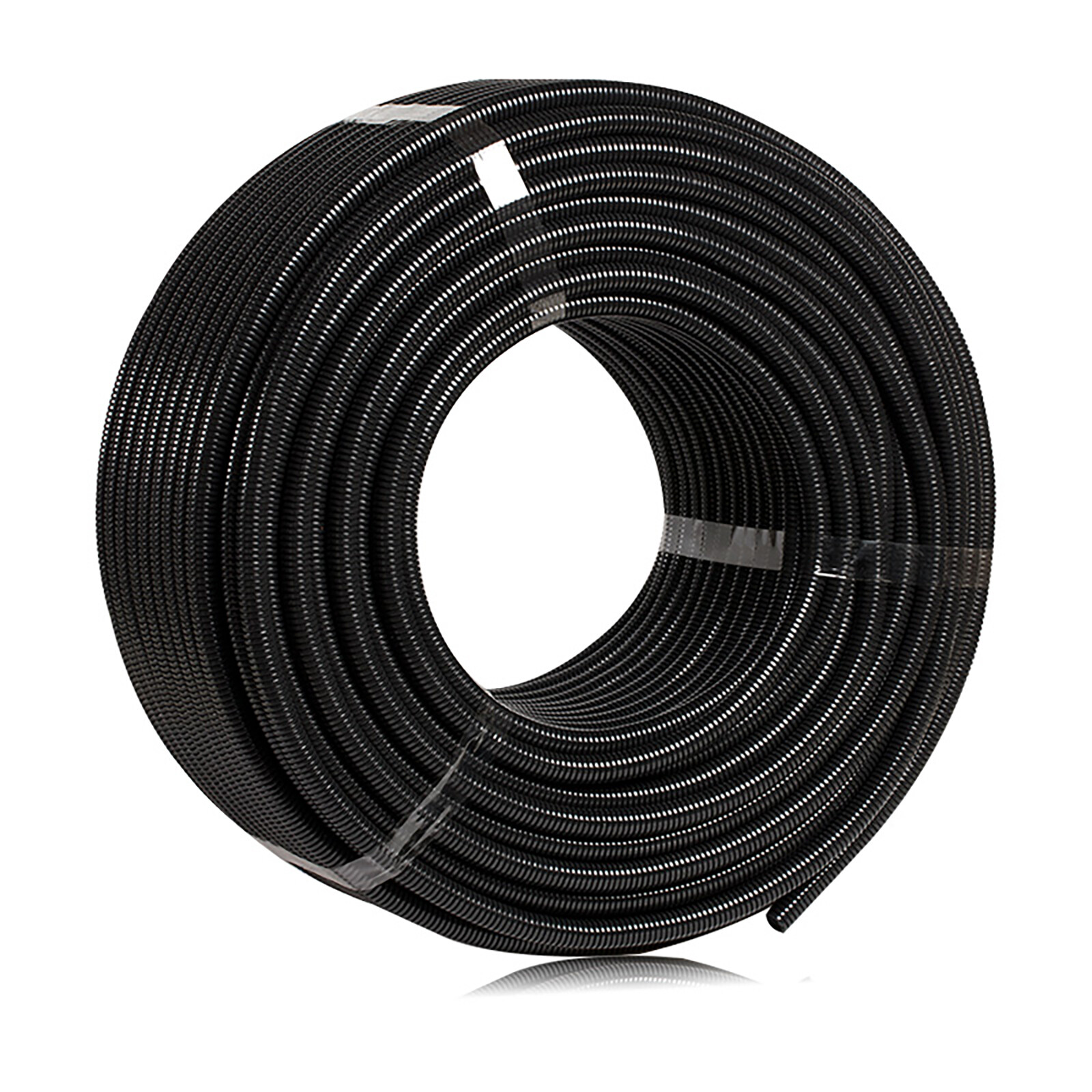 Black Conduit Split & Non Split Flexible Tube Cable Tidy Trunking Organiser