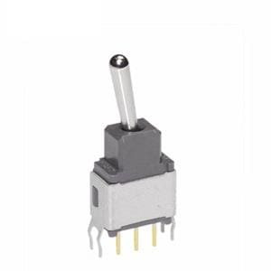 2Pcs A12AB Toggle Switches ON-NONE-ON SPDT