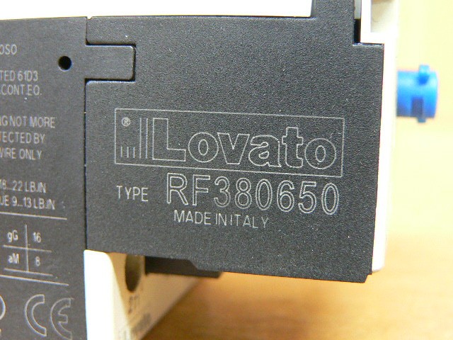 Lovato Electric Rf380650 1000 Thermal Overload Realy