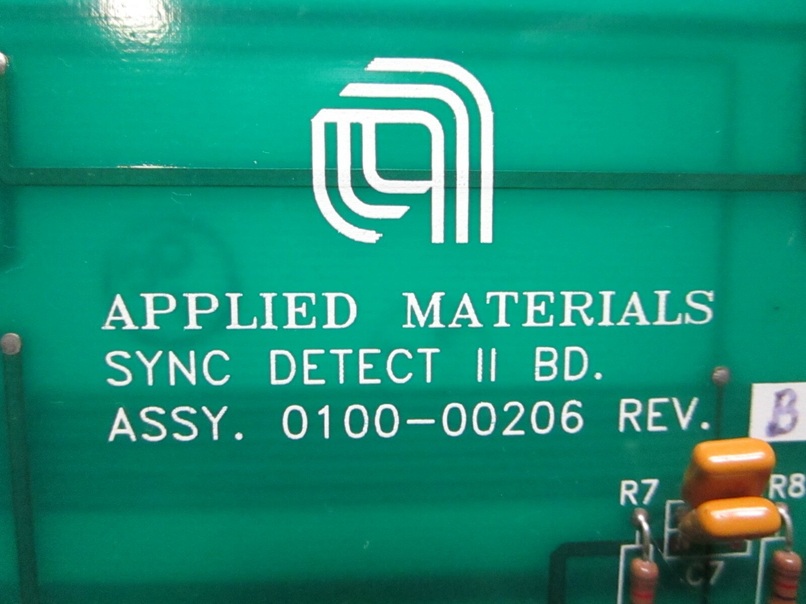 AMAT 0100-00206 Sync Detect II Board PCB Card, 104274