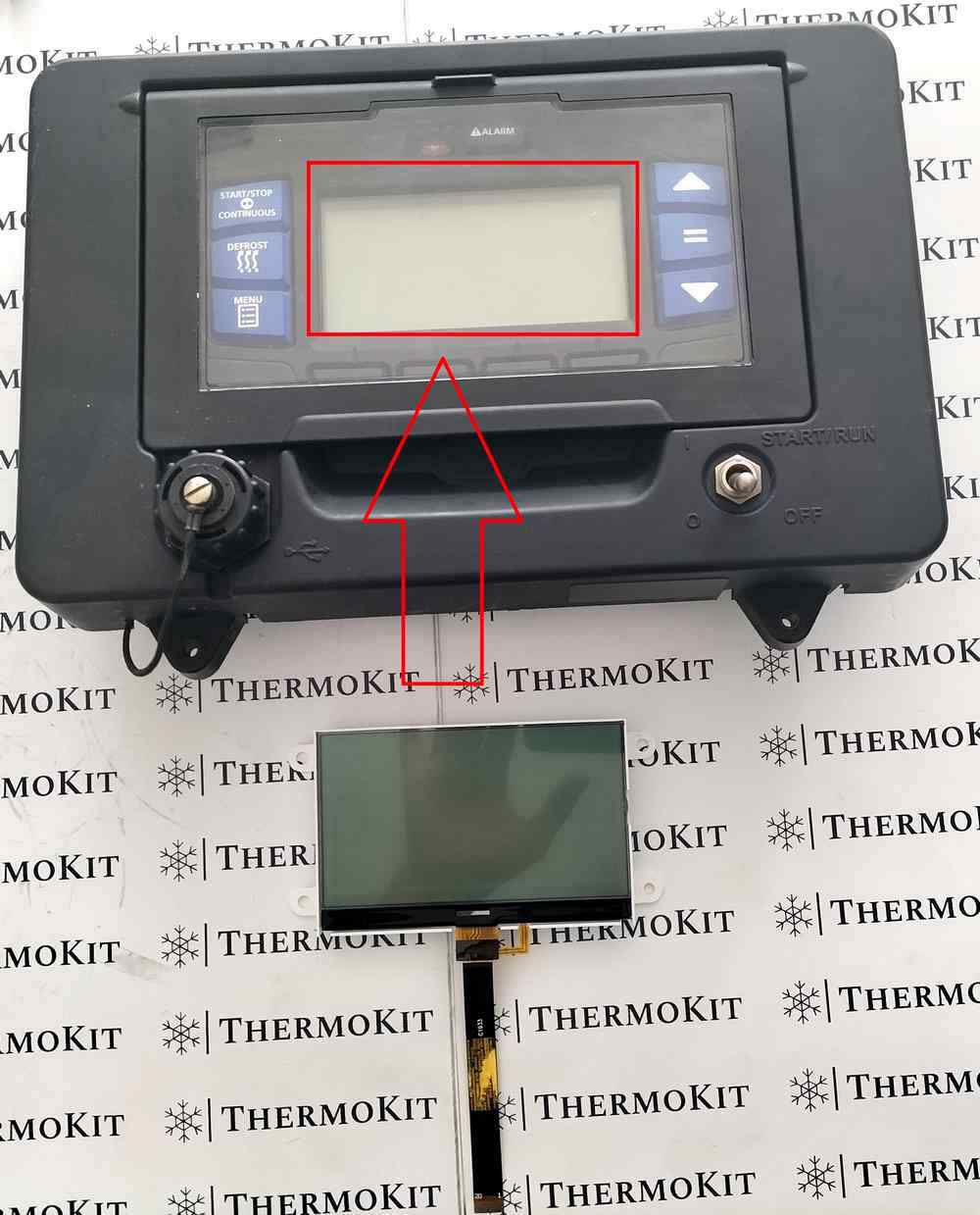 76-50248-00 AM LCD DISPLAY FOR CARRIER TRANSICOLD APX SDGG240128 FKJ20049