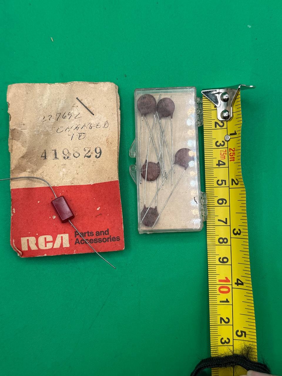 NOS Vintage Archer RadioShack RCA NTE Mallory Electronic Radio Parts Lot RE