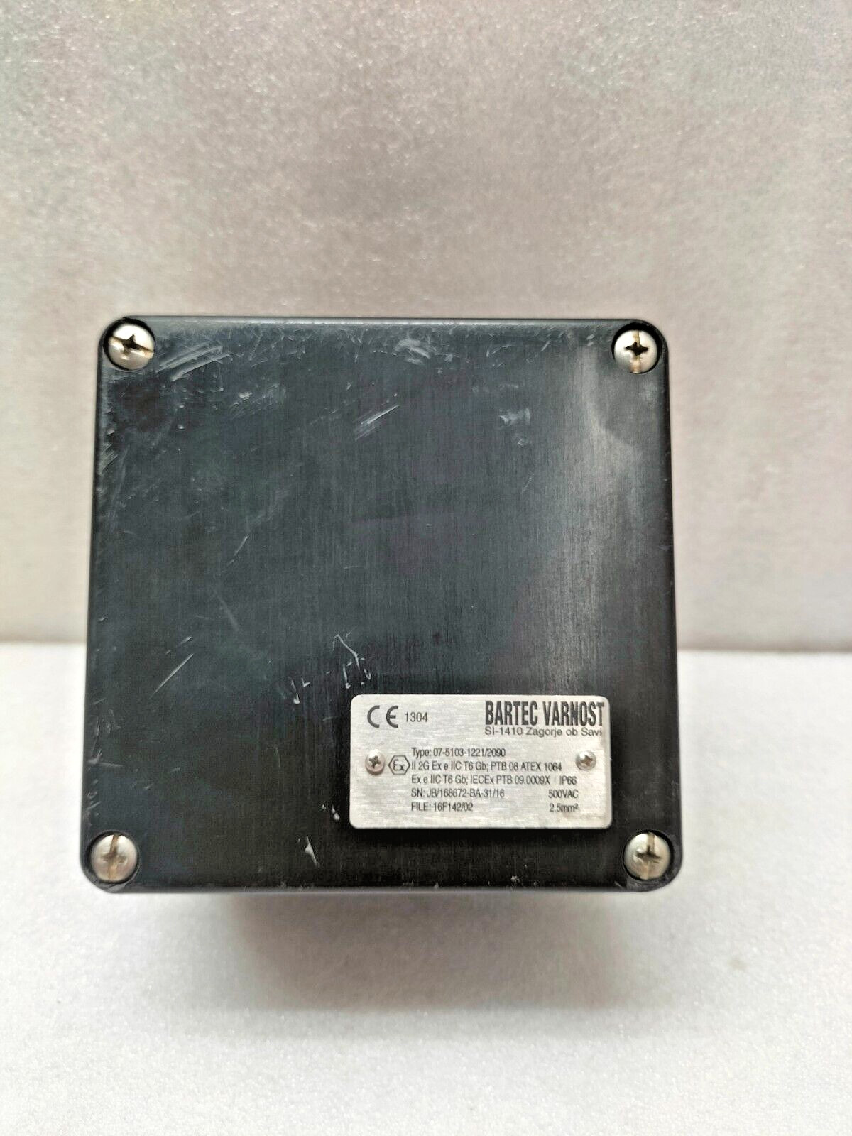 BARTEC VARNOST 07-5103-1221/2090 EXPLOSION PROOF DISTRIBUTION BOX