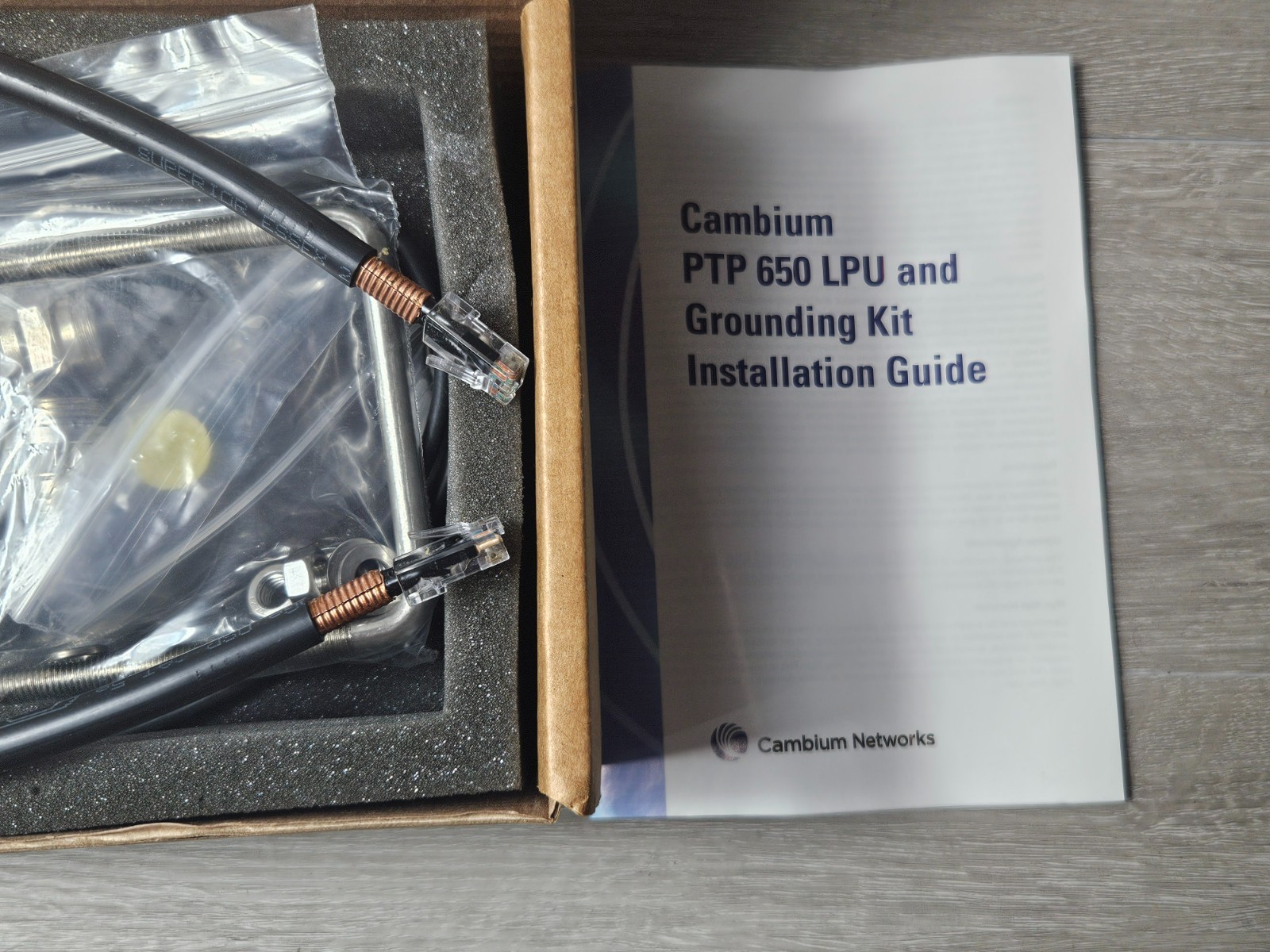 Cambium Networks C000065L007A PTP 650 LPU & Grounding Kit A005030 NEW