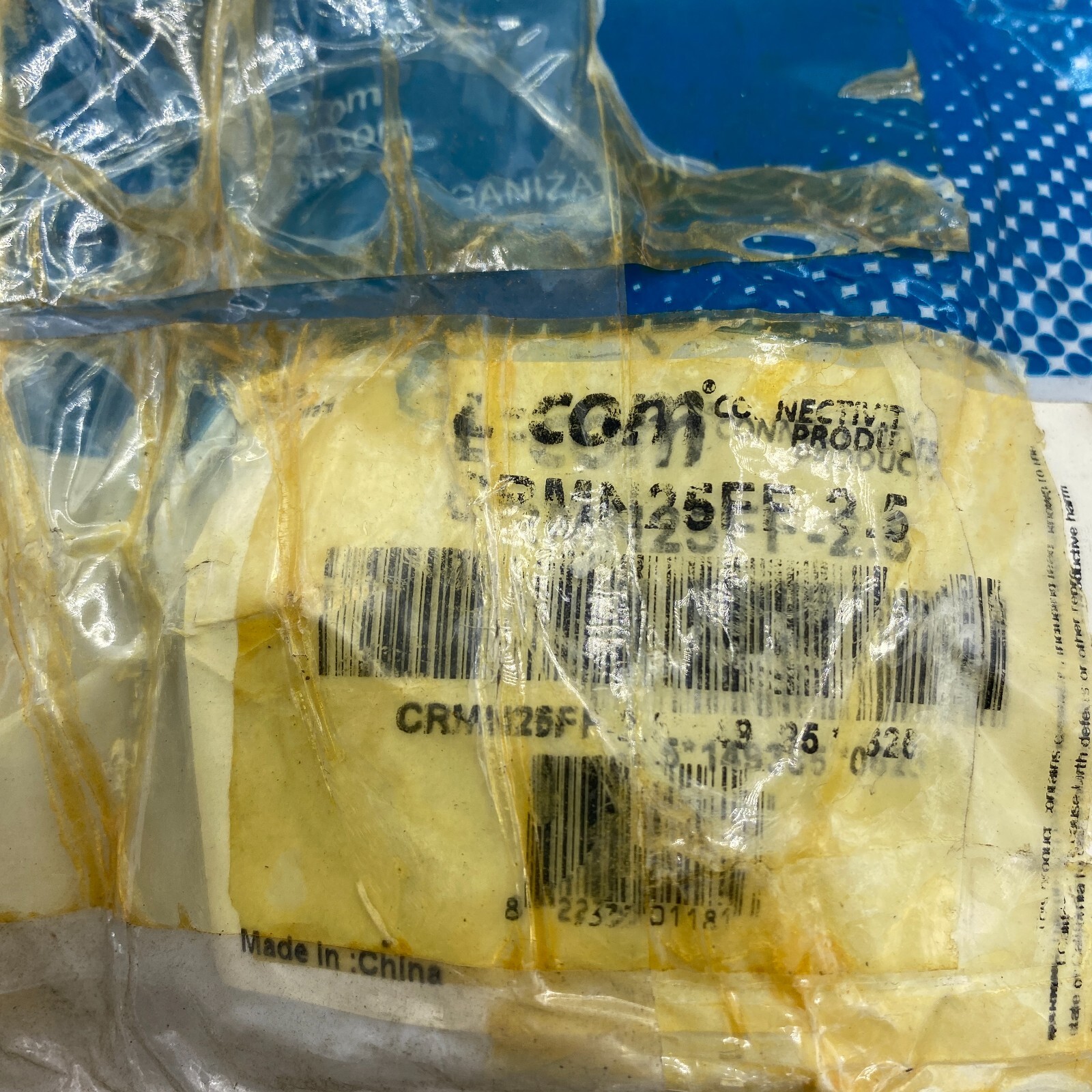 L-COM CRMN25FF-2.5 Data Molded Cable 25 Pin Female Product🔔