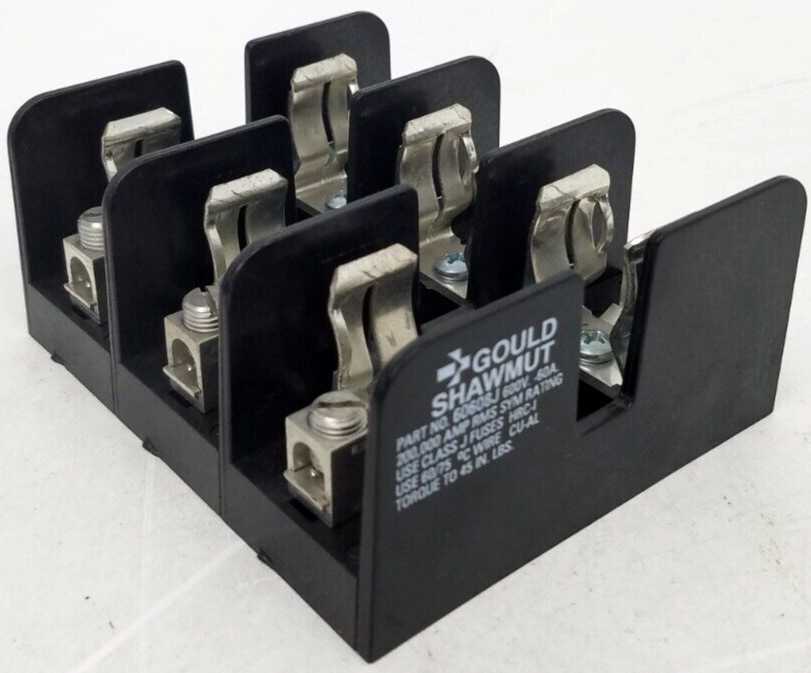 60608J Gould Shawmut Fuse Holder 600V 60 Amp – Next Day Option