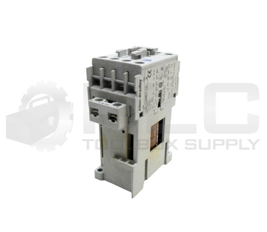 LOT OF 2 ALLEN BRADLEY 100-C09D*10 /A CONTACTOR 600VAC 25A