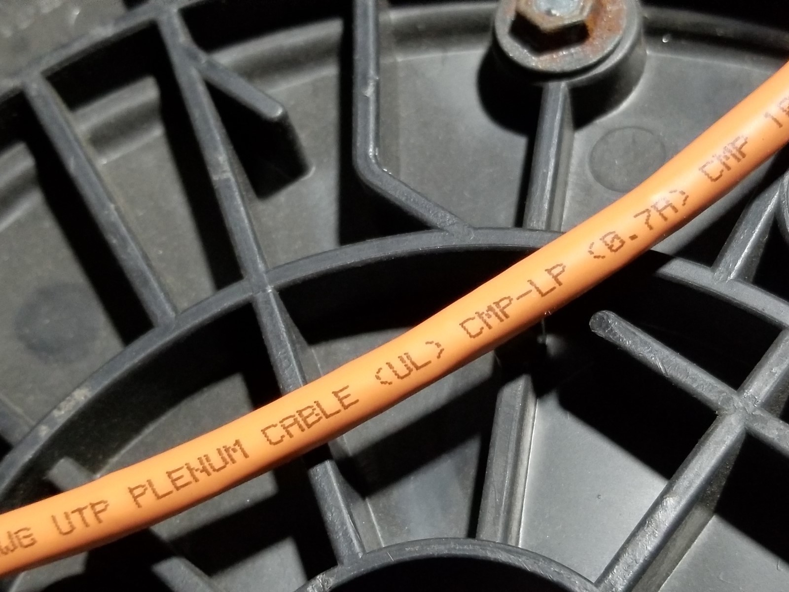 General Cable 7141856 23/4P GenSPEED 10 MTP Cat6A 10GX 10G Plenum Orange /50ft