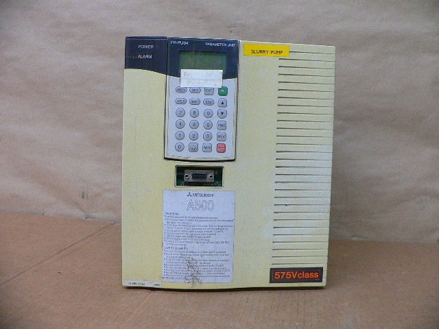 Mitsubishi A500 3Hp Inverter Drive Fr-A560-2.2K-Na 3Ph 575Volt 4Amp