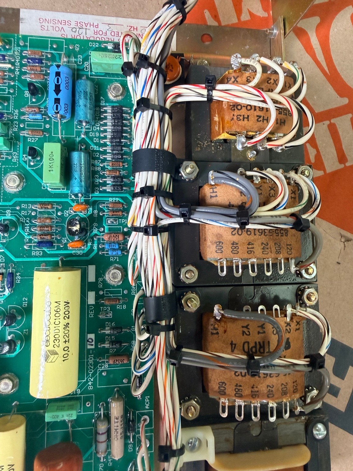 Kato Engineering KCR-760 AVR Voltage Regulator 125VDC Industrial Generator Contr